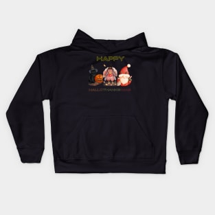 Happy hallothanksmas Kids Hoodie